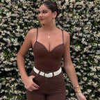 Strappy Corset Crop Camisole