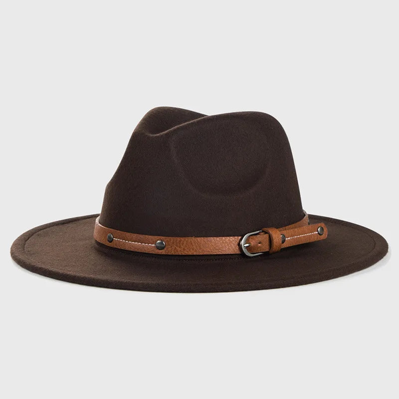 Classic Felt-Look Fedora