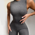 Sculpt Sleeveless Active Jumpsuit