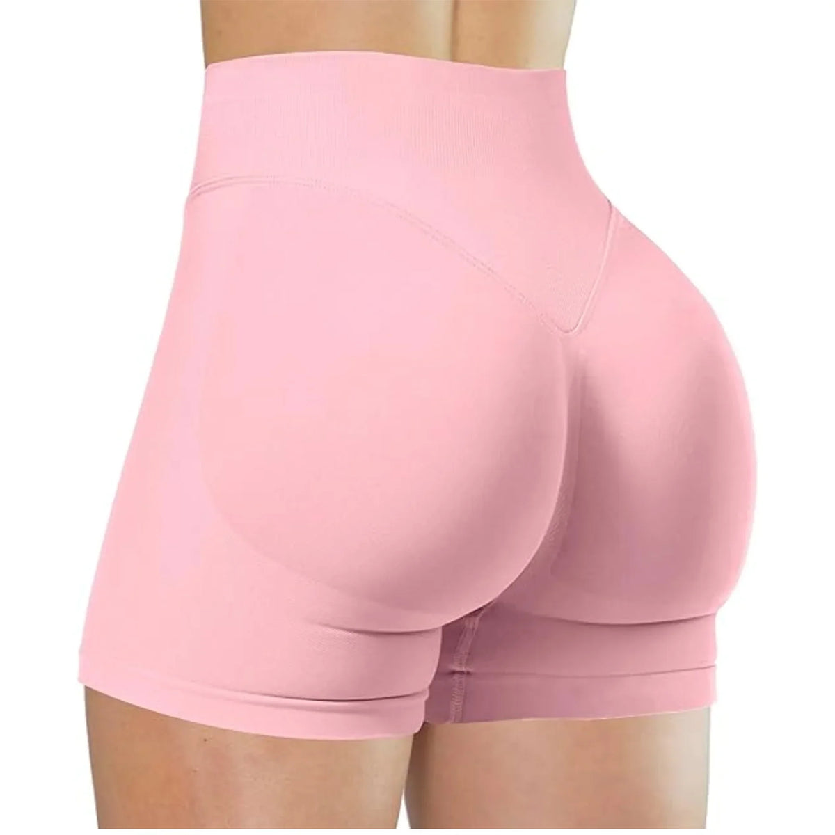 High-Rise Stretch Yoga Shorts