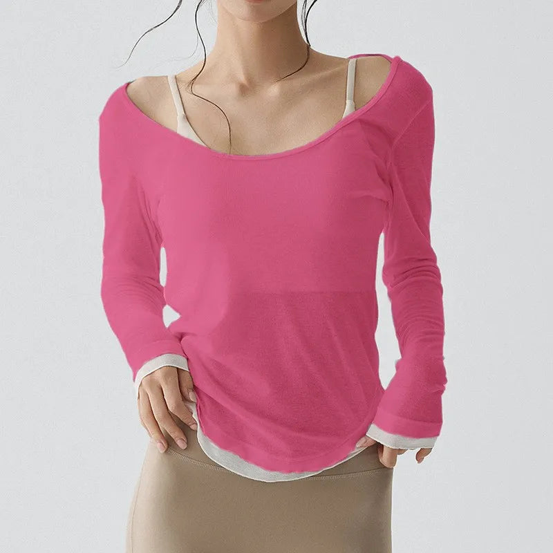 Breathable Long-Sleeve Training Tee