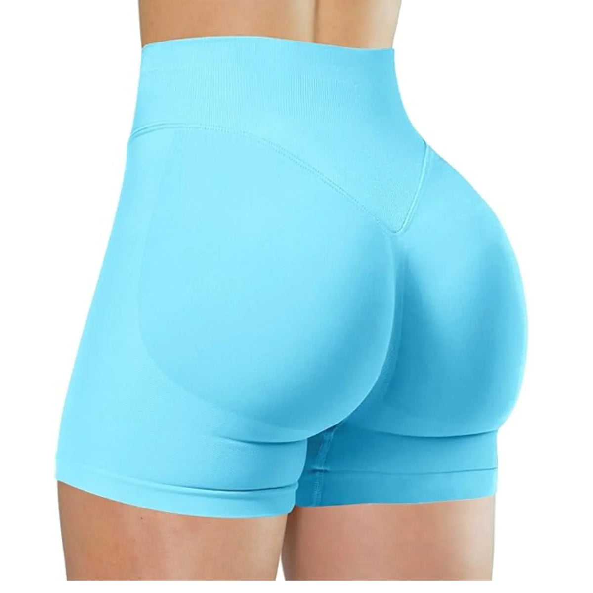 High-Rise Stretch Yoga Shorts