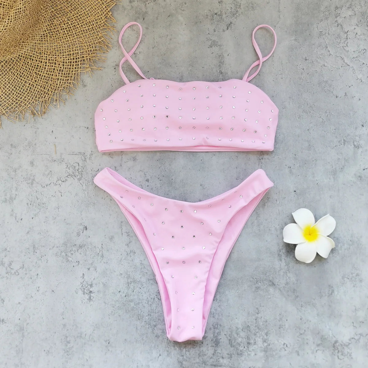 Shimmer Crystal Bikini Collection
