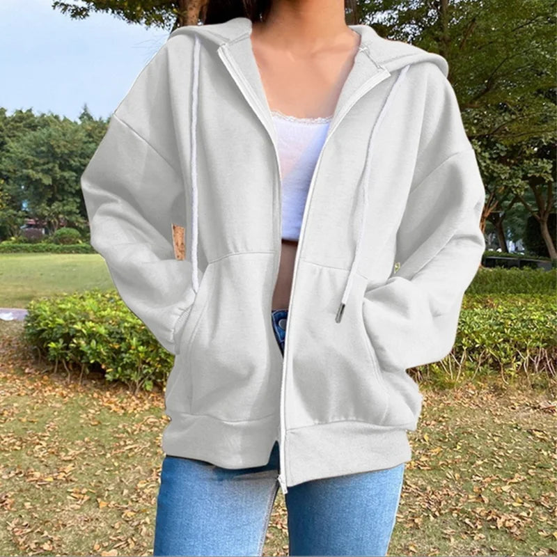Fleece Zip-Up Hoodie