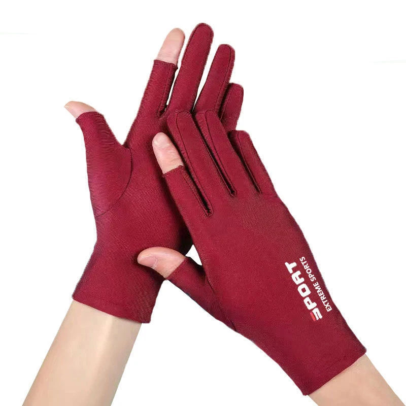 Anti-UV Men Women Fishing Gloves Sunscreen Antiskid Spring   Breathable Cycling Sport Gloves Fishing