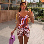 Shimmer Star Bikini with Cover-Up