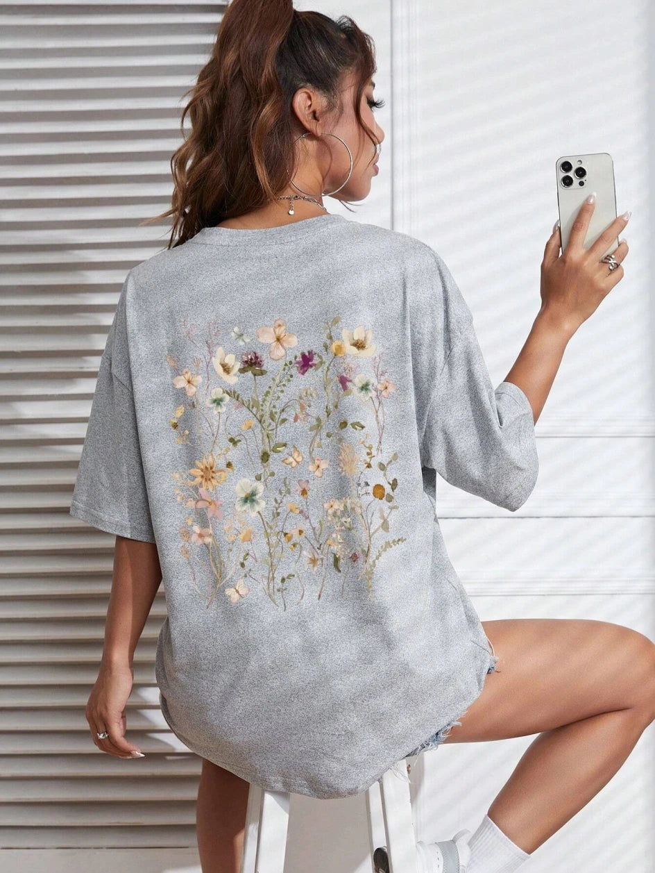 Cotton Printed Short-Sleeve T-Shirt