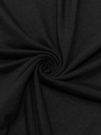 Scoop-Neck Long-Sleeve Maxi Dress
