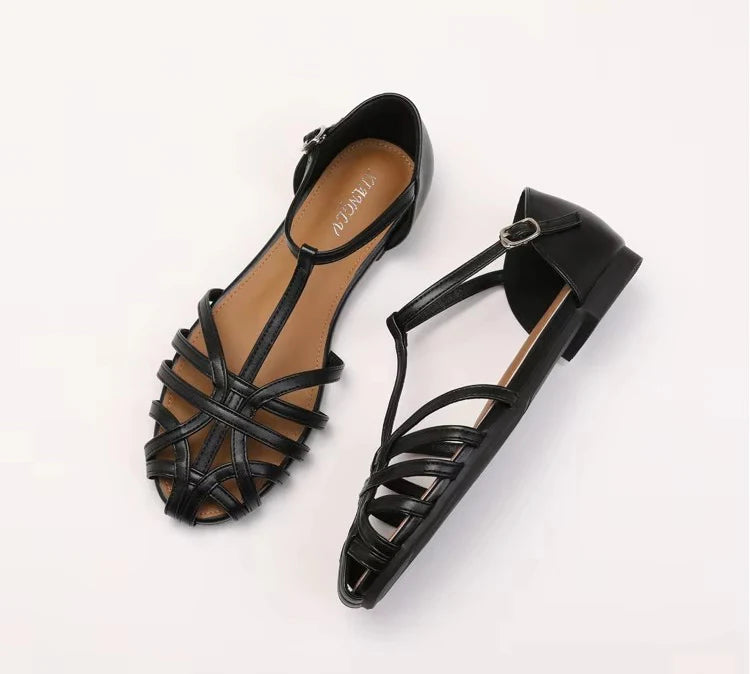 Cross-Strap Roman Sandal Collection