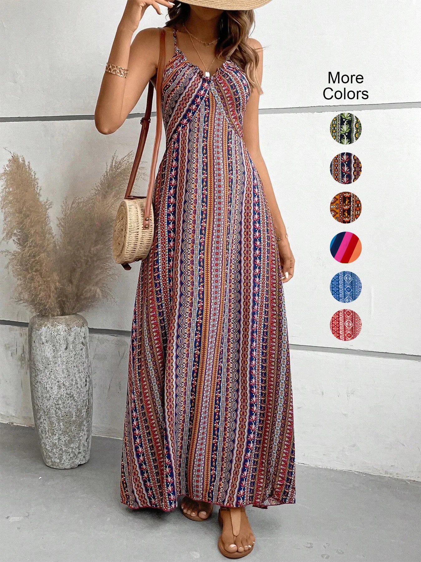 Backless Maxi Dress