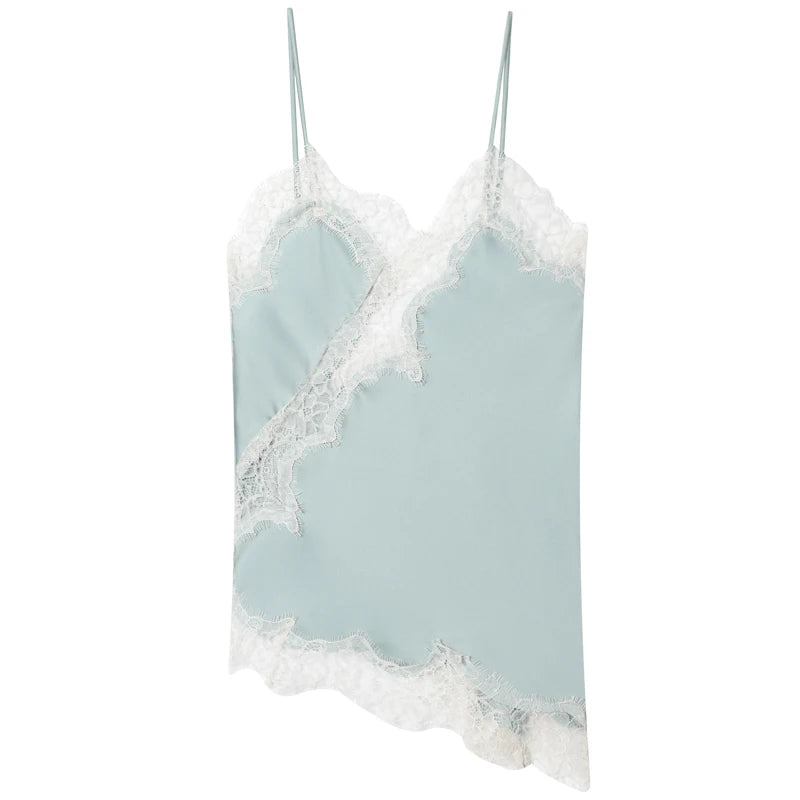 Asymmetric Lace Camisole