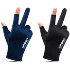 Anti-UV Men Women Fishing Gloves Sunscreen Antiskid Spring   Breathable Cycling Sport Gloves Fishing