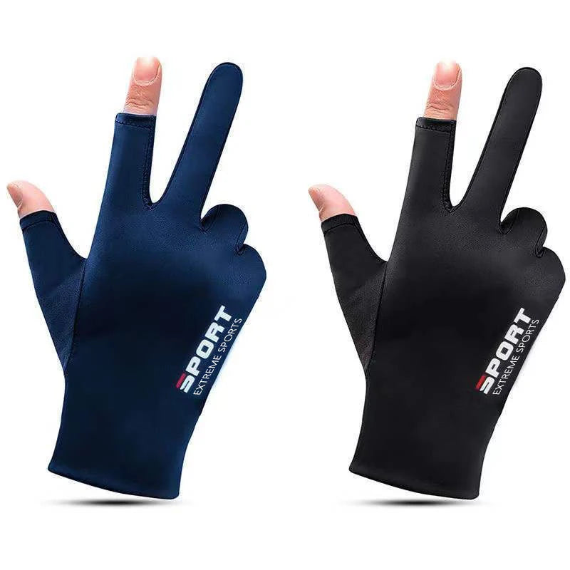 Anti-UV Men Women Fishing Gloves Sunscreen Antiskid Spring   Breathable Cycling Sport Gloves Fishing