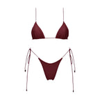 Mesh Dress Three-Piece Bikini Set