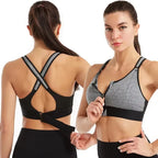 Aurelia Sun Front Zip Adjustable Sports Bra – Black – image 2