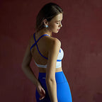 Aurelia Sun High-Waist Yoga Set – White – image 4