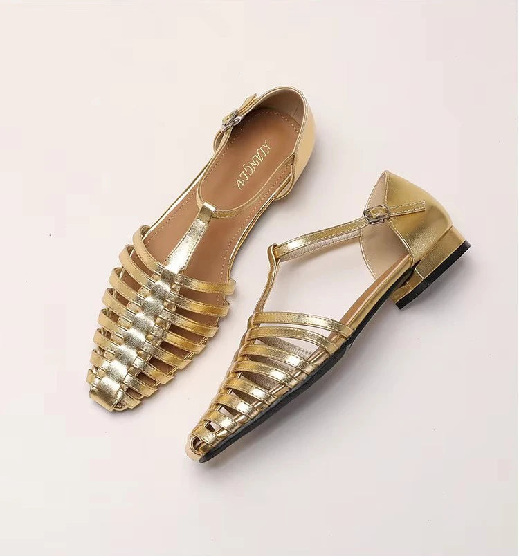 Cross-Strap Roman Sandal Collection