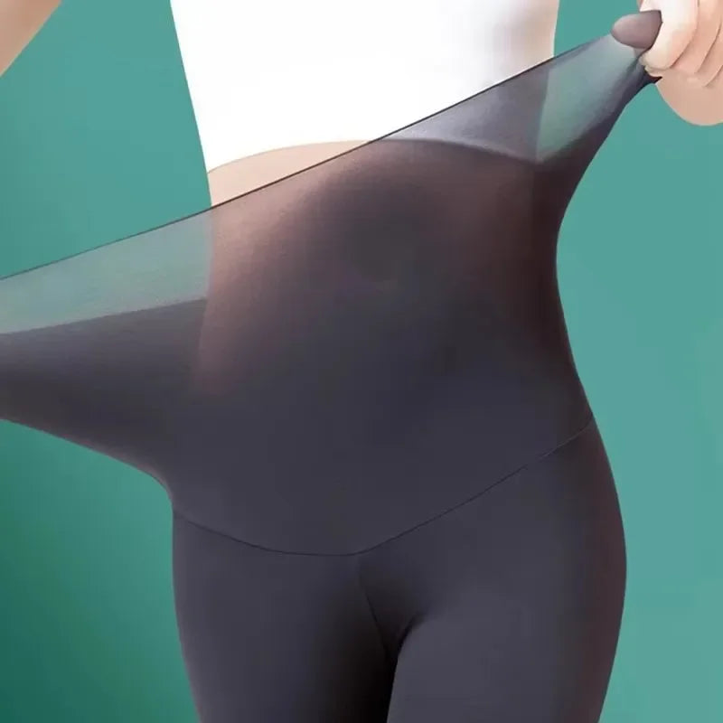 M/L/XL Summer Shark Skin Pants for Women Ultra Thin Ice Silk Sun Protection Leggings Tummy Control Butt Lift Yoga Pant Seamless