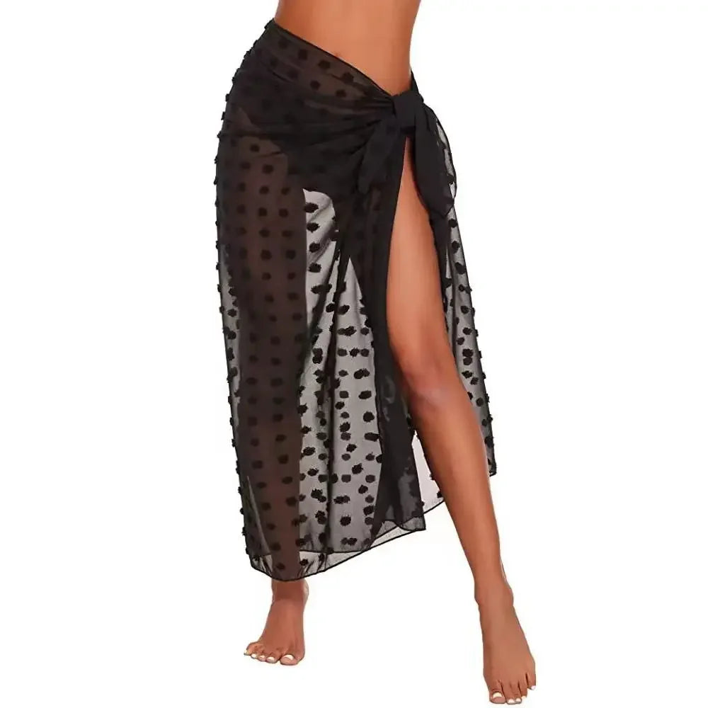 Women's Lightweight Chiffon Beach Sarong – Pattern 18