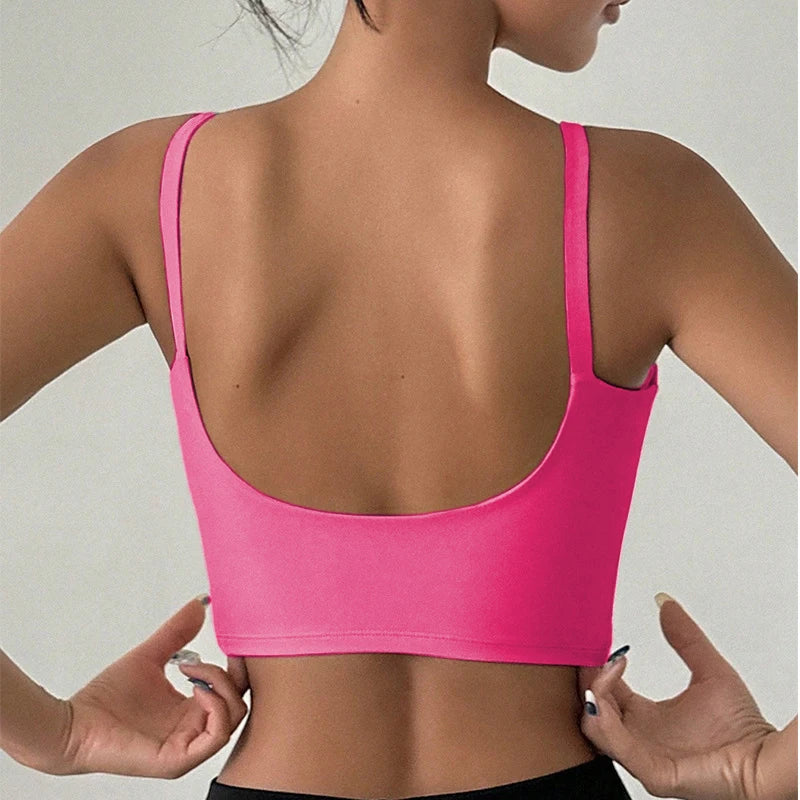 Aurelia Sun U-Back Everyday Sports Bra – Chocolate Brown – image 11