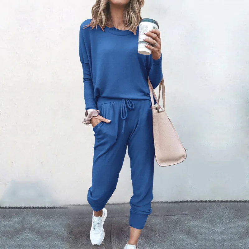 Cozy Pullover & Straight-Leg Pants Set