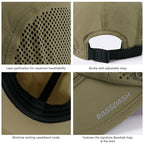 Explorer Sun Cap with Neck Flap UPF 50+