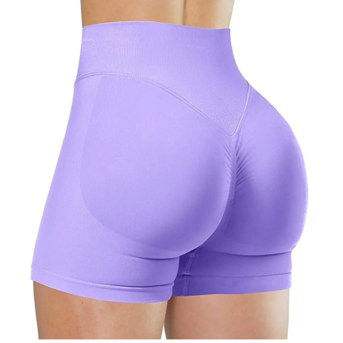 High-Rise Stretch Yoga Shorts