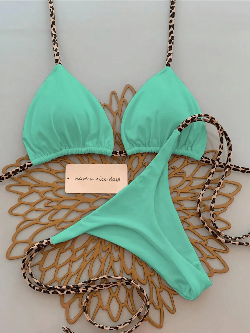 Aurelia Sun Triangle Tie-Side Bikini – Style E – image 16