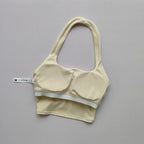 Aurelia Sun Open-Back Training Sports Bra – Yellow – image 5