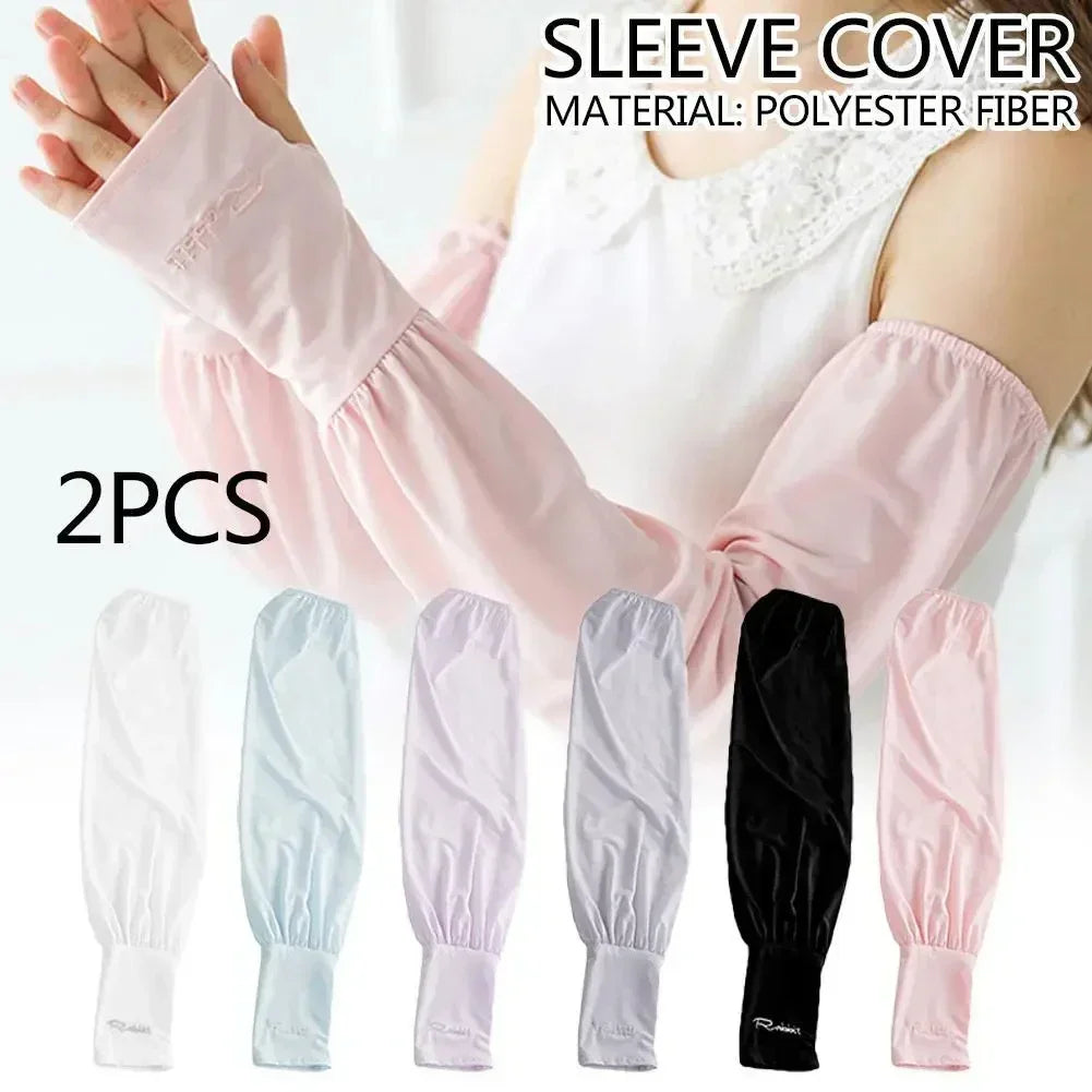 Loose Ice Silk Sleeve Gloves UPF 50+