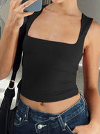 Essential Sleeveless Crop Tank