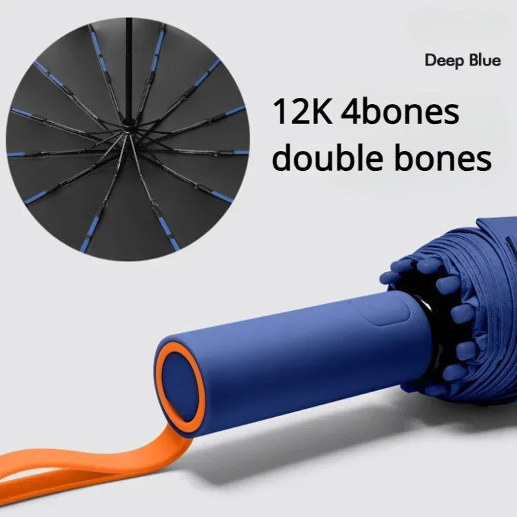 72 Bones Super Strong Windproof Automatic Folding Men Umbrella Reinforced Large Rainproof Sun Protection Umbrellas Women