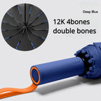 72 Bones Super Strong Windproof Automatic Folding Men Umbrella Reinforced Large Rainproof Sun Protection Umbrellas Women