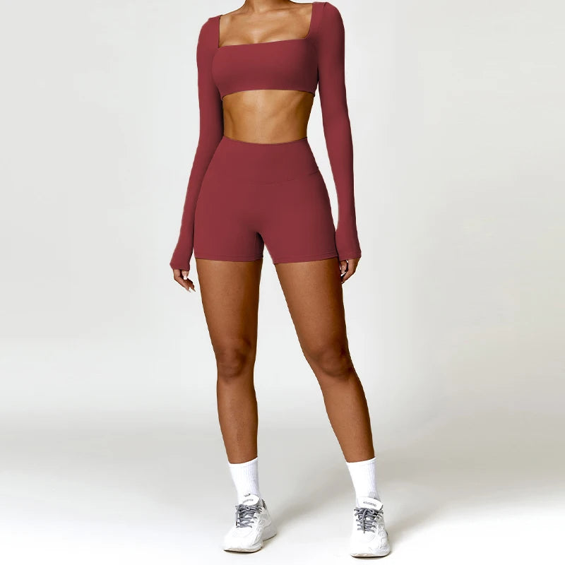Aurelia Sun Long Sleeve Summer Training Set – Sky Blue – Set 1 – image 19