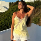Asymmetric Lace Camisole