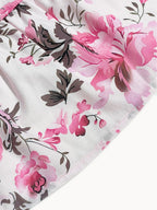 Shirred Floral Maxi Sundress