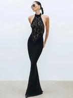Lace Wrap Dress