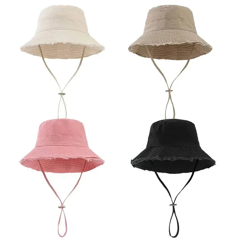 Riviera Wide Brim Bucket Hat