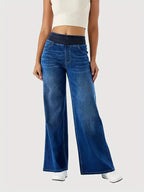 Denim Relaxed Straight-Leg Jeans