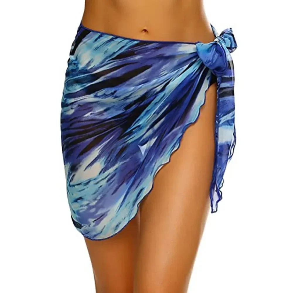 Women's Lightweight Chiffon Beach Sarong – Pattern 05