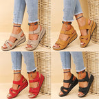 Soft Wedge Platform Sandals