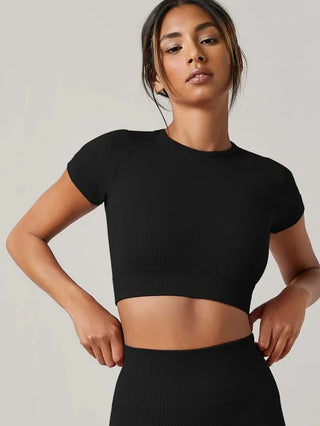 Seamless Short-Sleeve Training Tee