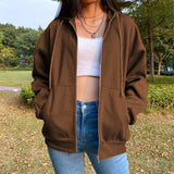 Fleece-Lined Zip Hoodie