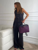 Linen Vest & Trousers Set