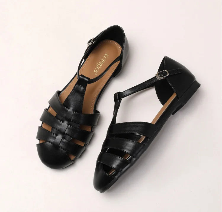 Cross-Strap Roman Sandal Collection