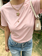 Cotton Short-Sleeve Relaxed Training T-Shirt