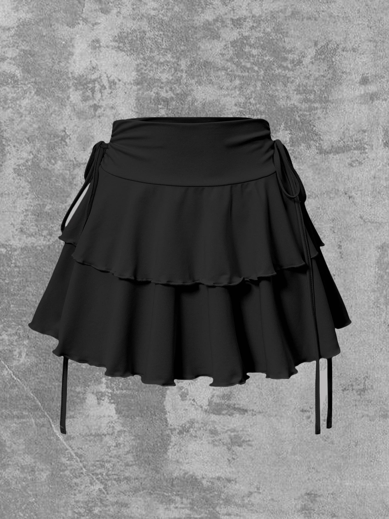 Everyday Elastic-Waist Mini Skirt