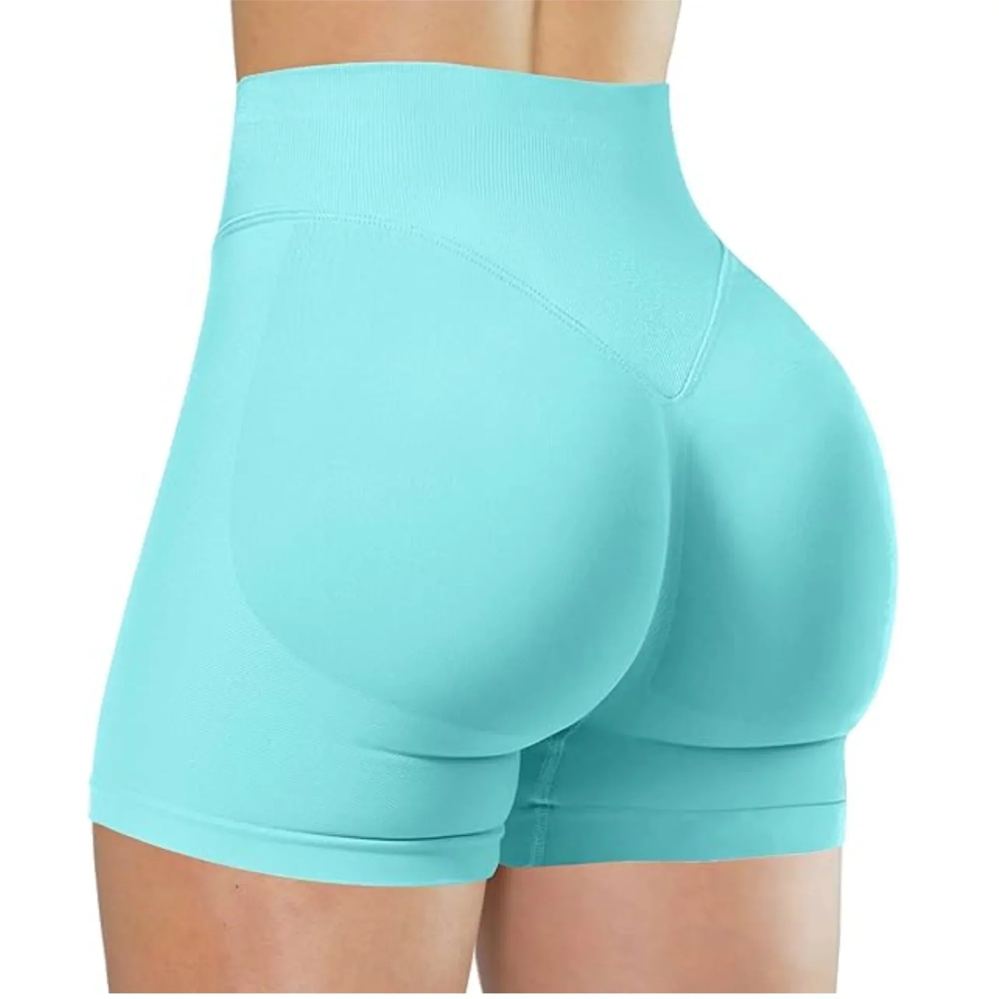 High-Rise Stretch Yoga Shorts