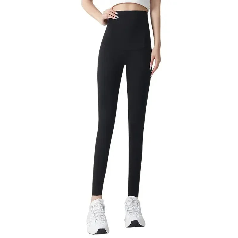 M/L/XL Summer Shark Skin Pants for Women Ultra Thin Ice Silk Sun Protection Leggings Tummy Control Butt Lift Yoga Pant Seamless