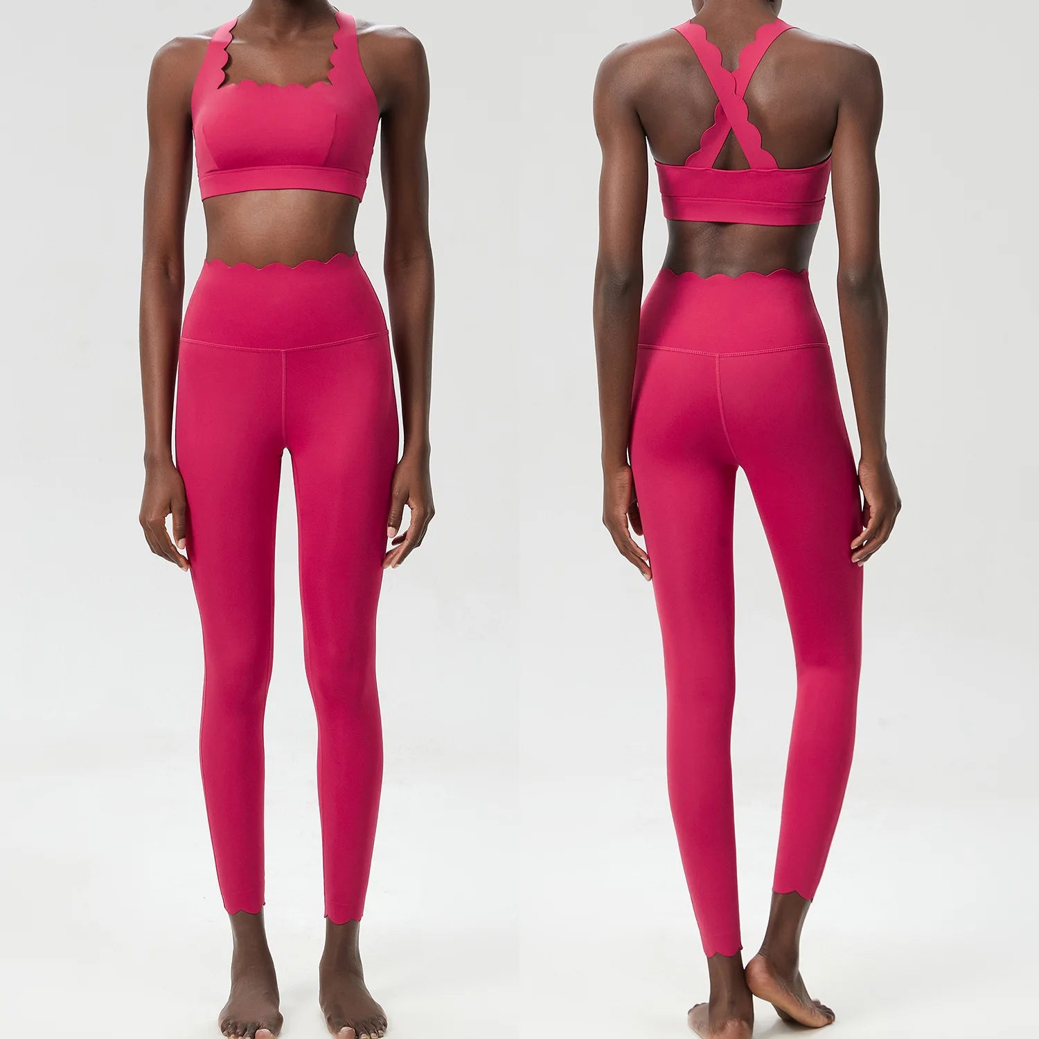 Aurelia Sun Sculpt Fit Two-Piece Active Set – Forest Green – image 15